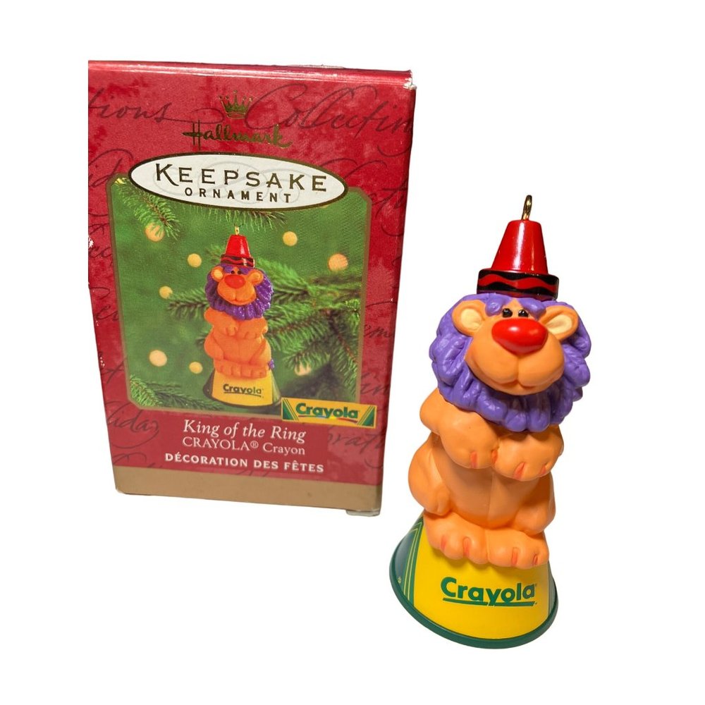Hallmark Keepsake Ornament 2000 "King of the Ring" Crayola Crayons QX6864